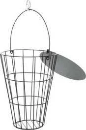 Trixie Pakabinamas šieno laikiklis, metalinis, 21 cm, su dangteliu
