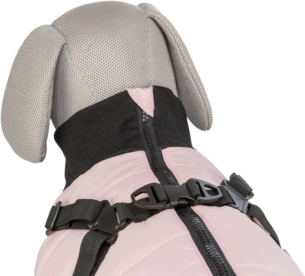 Trixie Płaszcz su szelkami Pontis, šuniui, rožinė, S, 36 cm (TX-6803464)