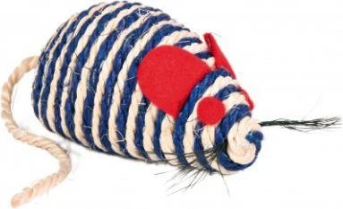 TRIXIE Pelė XXL, sizalis, su kačių mėta, 10 cm