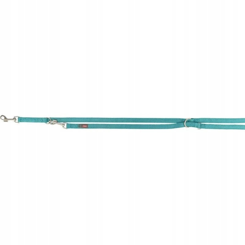 Trixie Premium reguliuojamas pavadėlis šuniui dvipusė juosta aqua XS–S: 2,00 m/15 mm