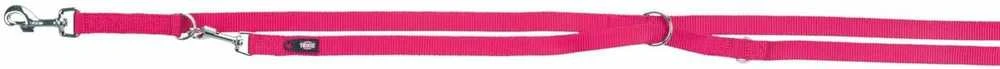 Trixie Premium, reguliuojamas pavadėlis, šuniui, juostinis, rožinis, XS–S: 2,00 m/15 mm