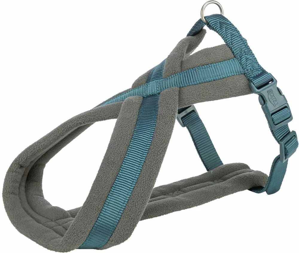 Trixie Premium Touring, szelki, šuniui, petrol, XS–S: 30–55 cm/15 mm