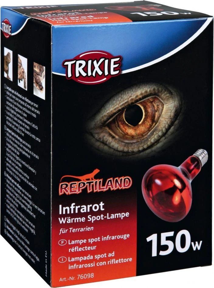 Trixie infraraudonųjų spindulių taškinė šildymo lempa raudona 150W