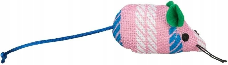 Trixie Rinkinys myszek, katei, poliester, 7cm, su kocimiętką, 70 vnt/OPAK
