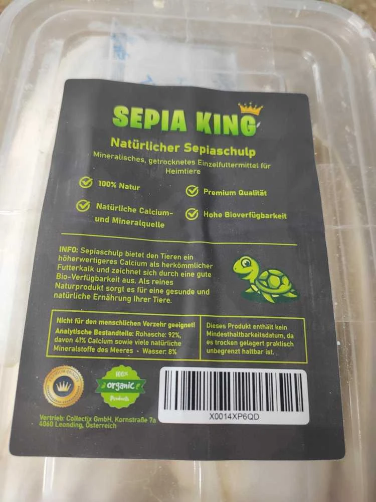 Sepijos paukščiams: Trixie sepijos spalvos kalcio akmuo, birus, 11 cm, 40 g (50 vnt.)
