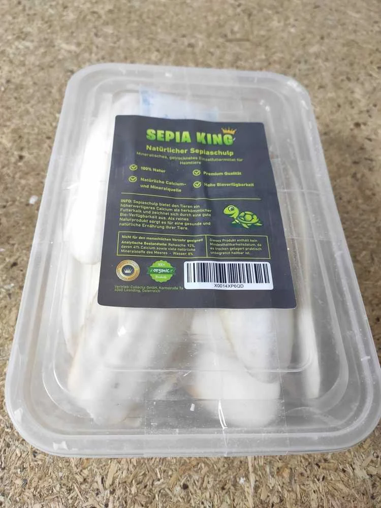 Sepijos paukščiams: Trixie sepijos spalvos kalcio akmuo, birus, 11 cm, 40 g (50 vnt.)