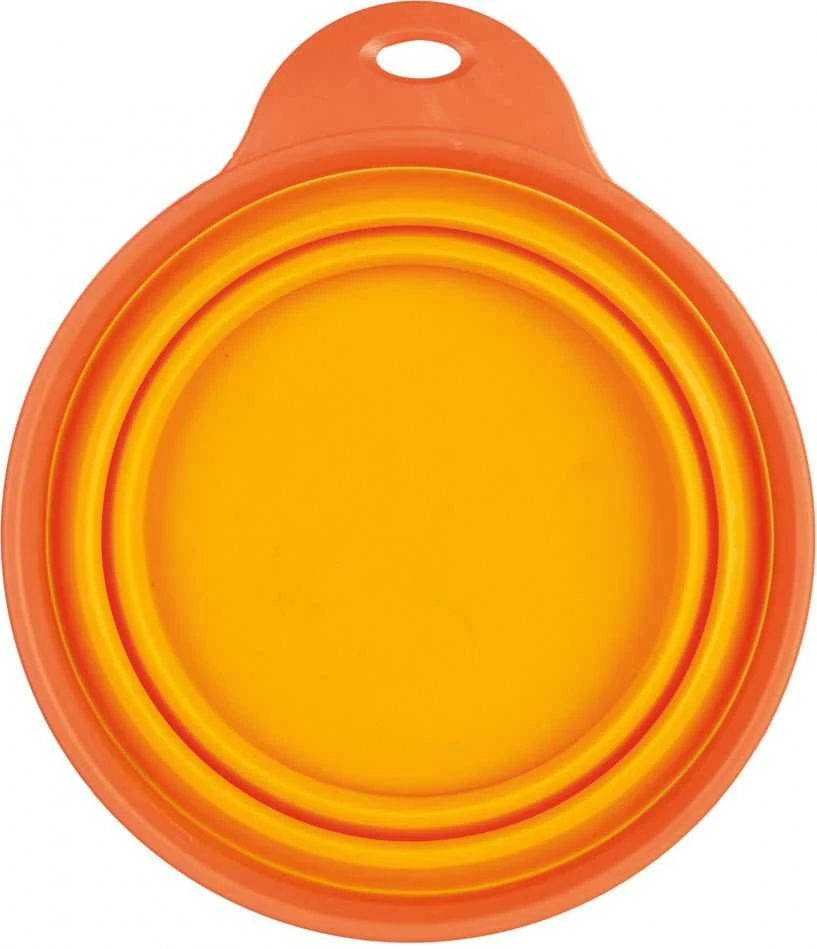 Trixie Silikoninis kelioninis dubuo su 1 l 18 cm žiedu