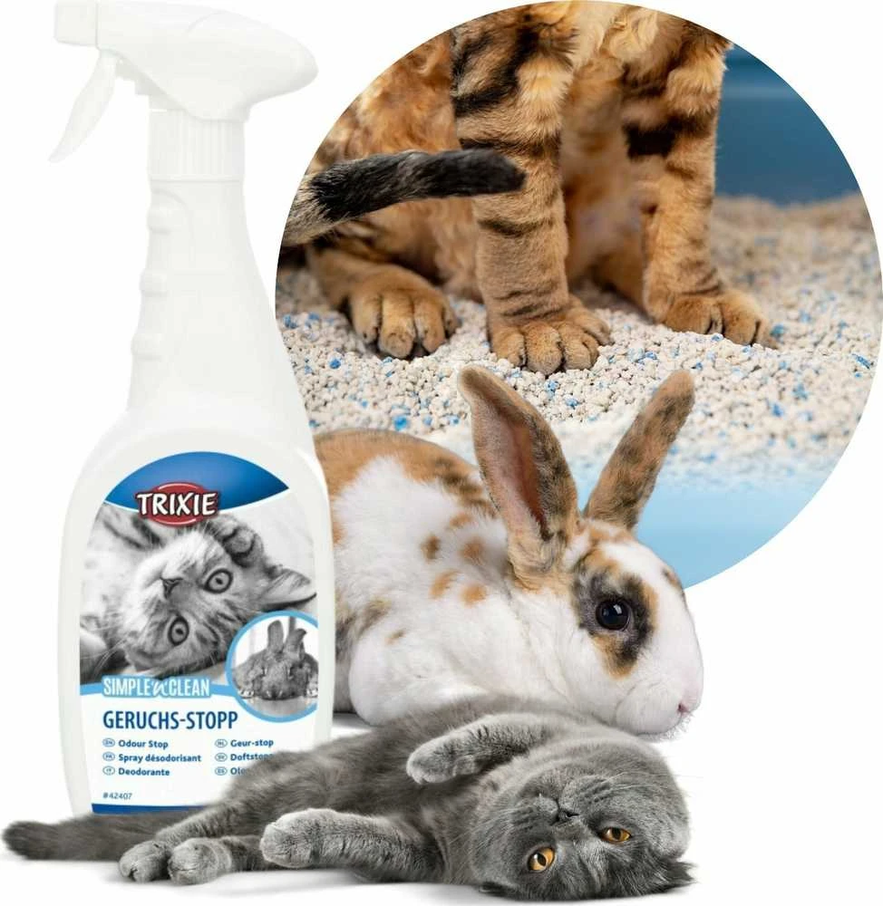 TRIXIE Simple'n'Clean Kačių WC gaiviklis purškiamas, 750 ml