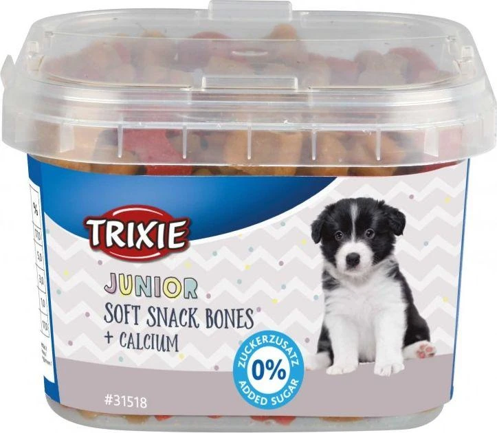 TRIXIE Junior Minkšti kauliukai su kalciu, 140 g