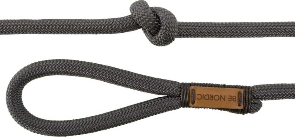 Trixie Leash BE NORDIC retriveris, S - M: 1,70 m / o 8 mm, tamsiai pilka / ruda