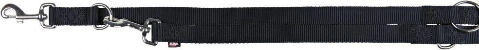 Trixie Premium reguliuojamas pavadėlis - juodas 2 cm ML
