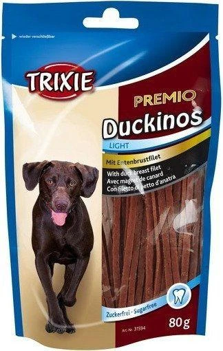 TRIXIE PREMIO skanėstai šunims, antienos juostelės, 80 g