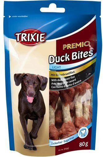 TRIXIE PREMIO skanėstai šunims, pagaliukai su antiena, 80 g