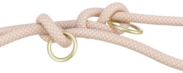Trixie Soft Rope smycz šuniui rožinė/jasnoróżowa nylon S–XL: 2.00 m/o 10 mm