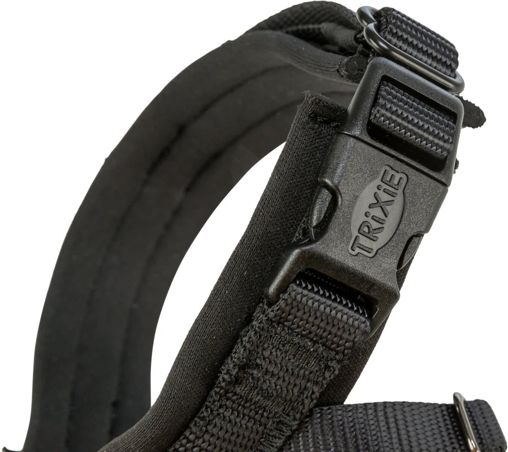 Trixie Antipabėgimo adapteris prie petnešų, šunims, juodas, S–M: 38–57 cm/15 mm