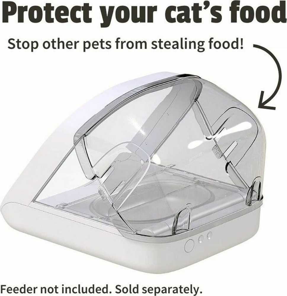 Trixie Sure Petcare Microchip Pet Feeder Rear Cover