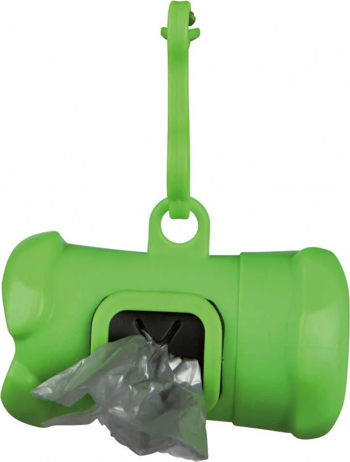 TRIXIE Išmatų maišelių dėklas plastmasinis, su 1 rulonu-15 maiš.