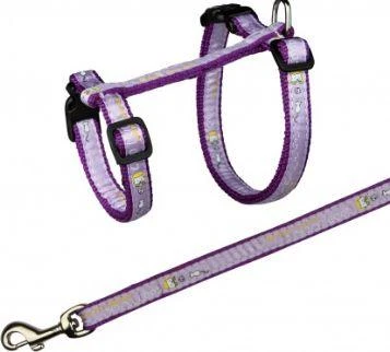 Trixie Komplektas katei nailoninis su petnešom,XL,34-57 cm/13mm, 1,20m