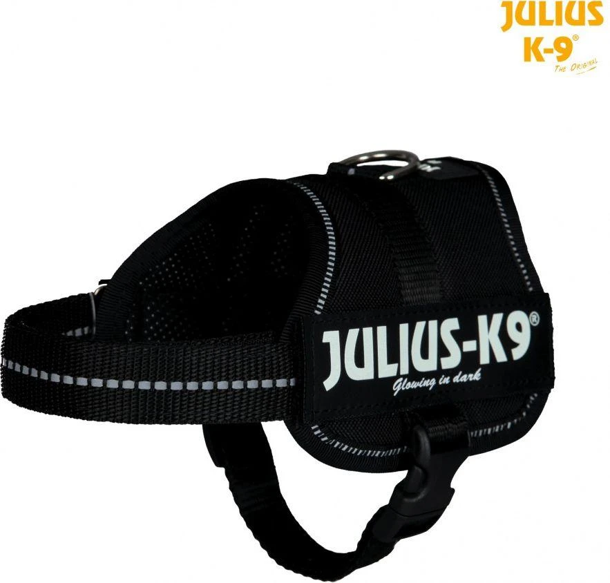 Trixie Julius-K9 Baby / Mini-Mini / Mini XS-S diržai - juodi