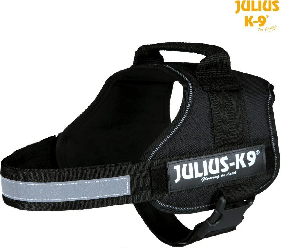 Trixie Petnešos Julius-K9, 2/L–XL: 71–96 cm, juodos sp.