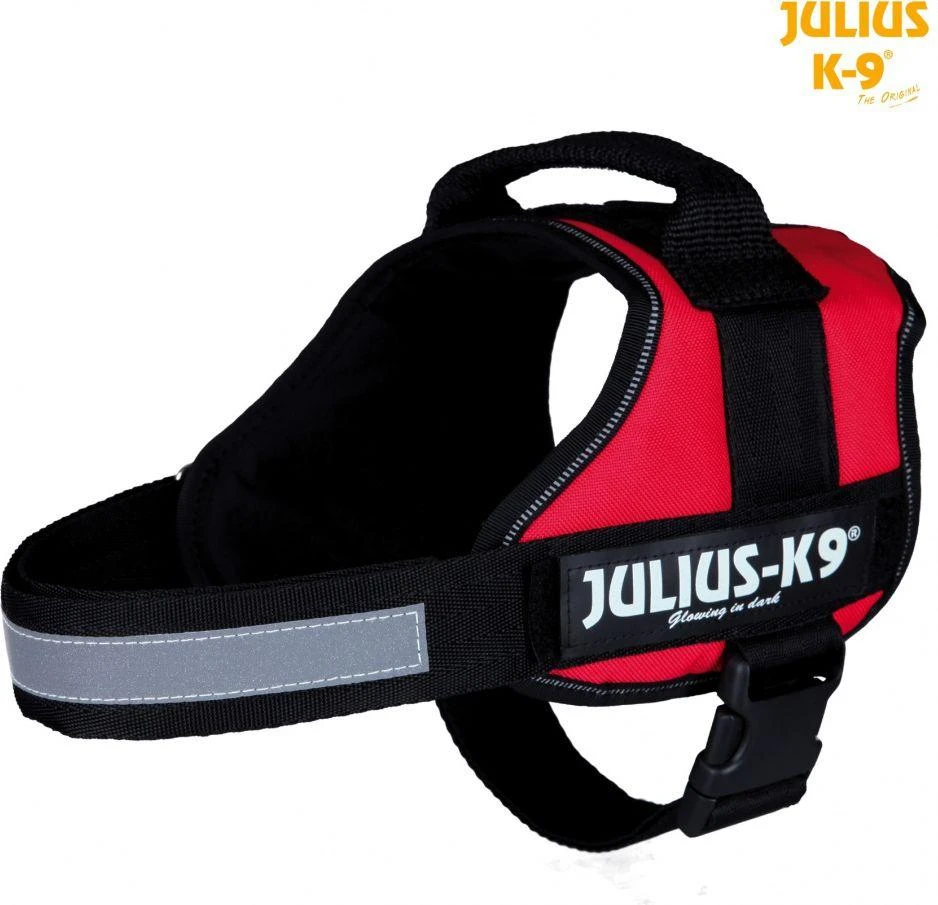Trixie Petnešos Julius-K9, 2/L–XL: 71–96 cm, raudonos sp.