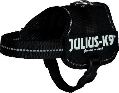 Trixie Julius-K9 diržai, Mini-Mini / S: 40-53 cm, juodi