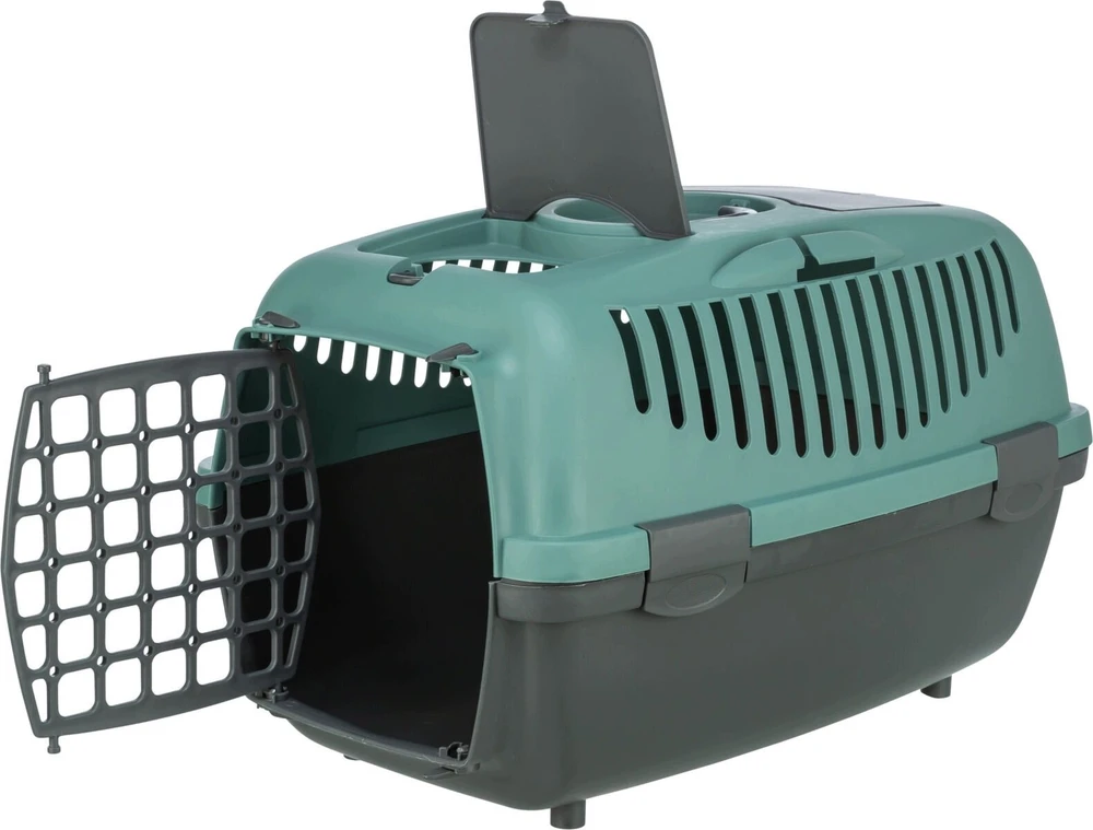 „Trixie Transporter Capri 2“, šunims, XS–S: 37 × 34 × 55 cm, tamsiai pilka-benzinė