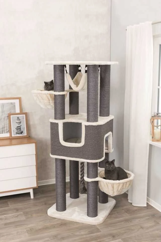 Trixie Scratching Post Humberto XXL, 174 cm, balta / pilka