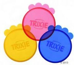 TRIXIE Dangteliai skardinėms, ø 7.6 cm, 3 vnt., įv. spalvų