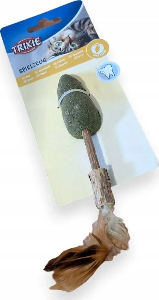 Trixie TX-42442 Žaislas DLA KOTA MATATABI LOLLY PELĖ 20cm /4