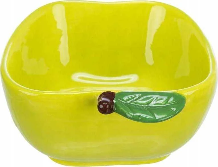 Trixie TX-60757 MISKA CERAMICZNA graužikams JABŁKO 180ml 12x11cm /4