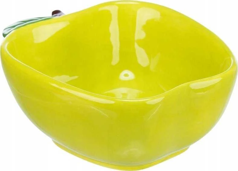 Trixie TX-60757 MISKA CERAMICZNA graužikams JABŁKO 180ml 12x11cm /4