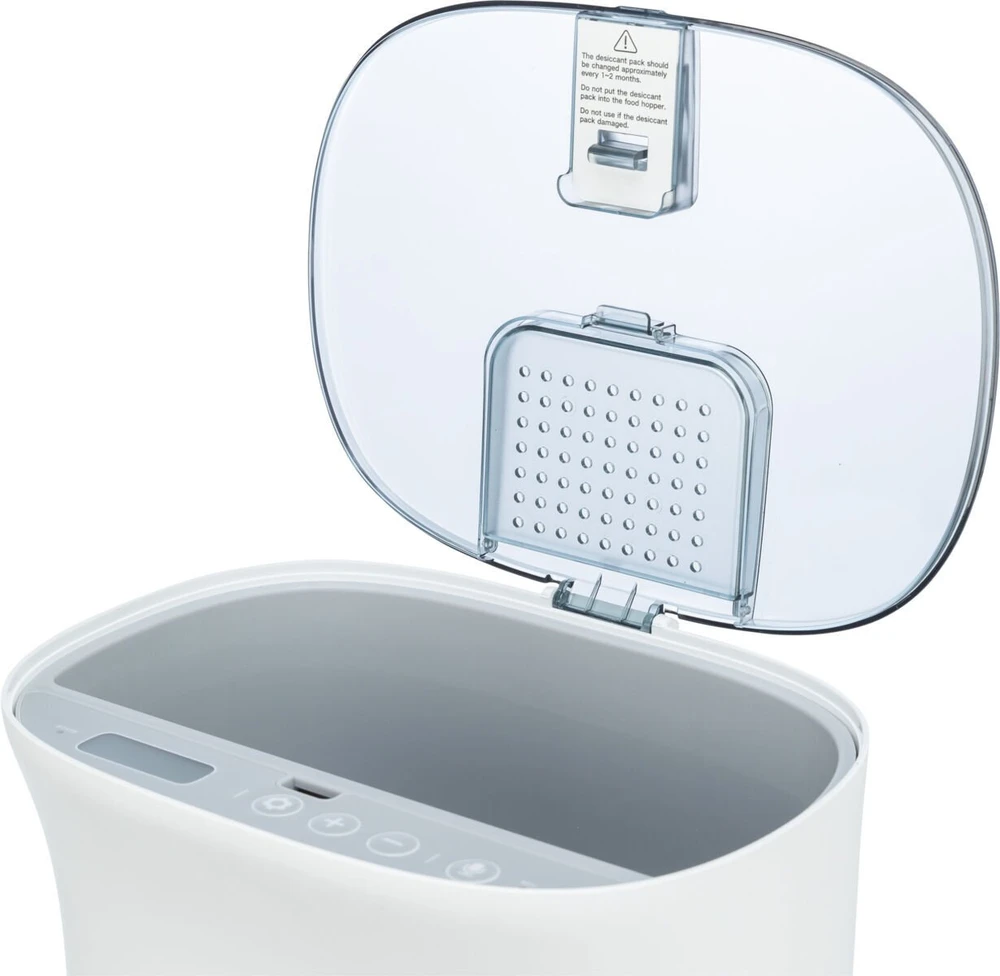 Trixie TX8 2,0, karmidło automatyczne, balta/pilka, 4,5 l/24 × 38 × 19 cm
