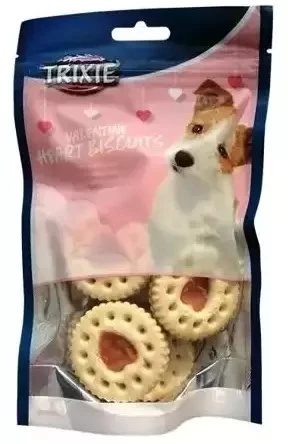 TRIXIE Valentino dienos sausainiai su vištiena, 100 g
