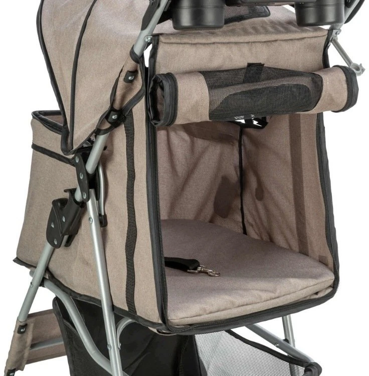 Trixie Vežimėlis, šuniui, 47 × 100 × 80 cm, 4,9kg, taupe (TX-28976)
