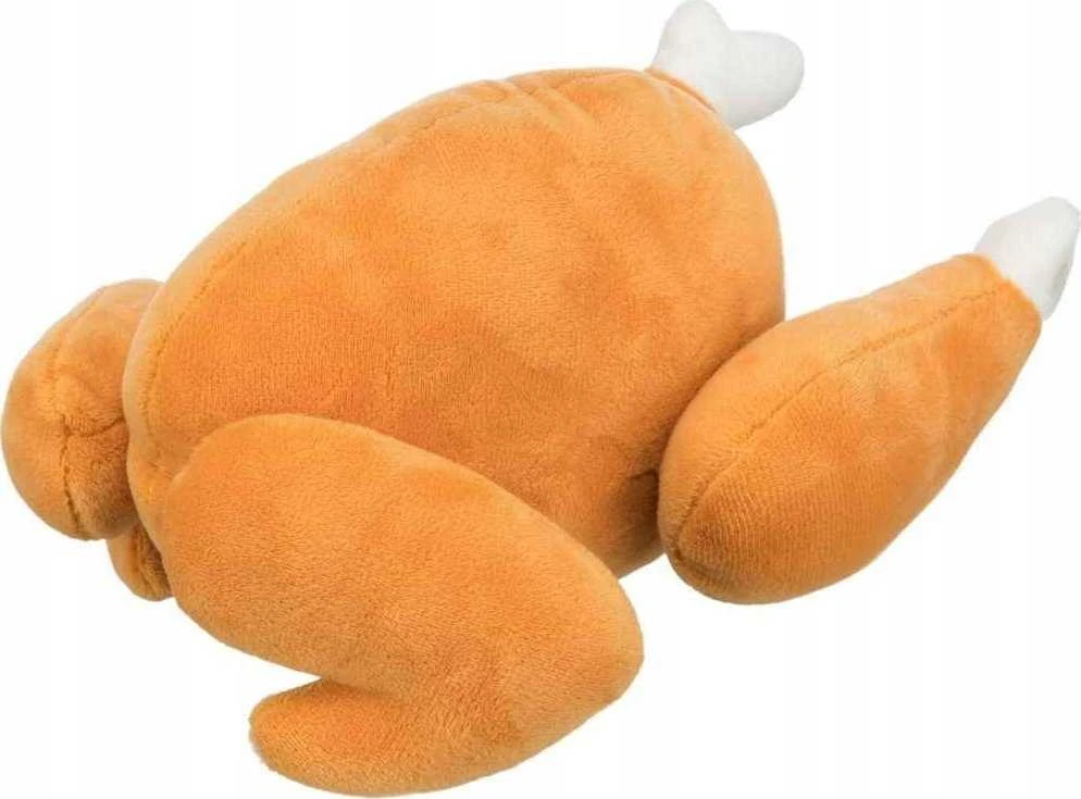 Trixie vištienos kepsnys, žaislas šuniui, pliušinis, 26 cm, su garsu