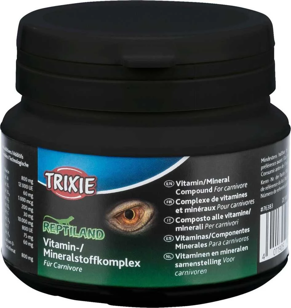Trixie Vitaminų ir mineralų mišinys plėšriems ropliams, 80g