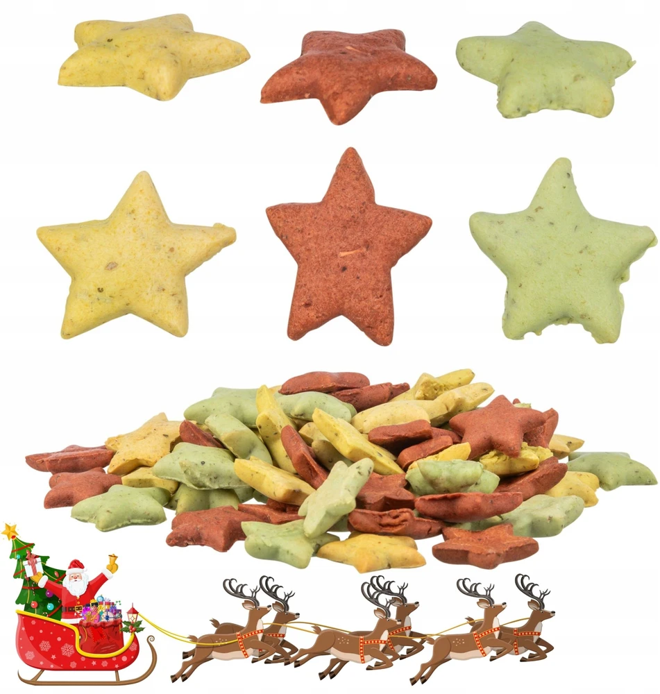 TRIXIE Xmas Žvaigždės su katžole, 50 g