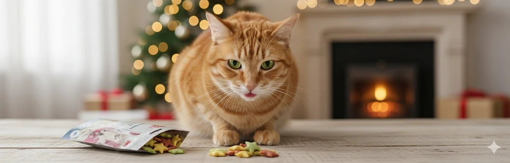 TRIXIE Xmas Žvaigždės su katžole, 50 g