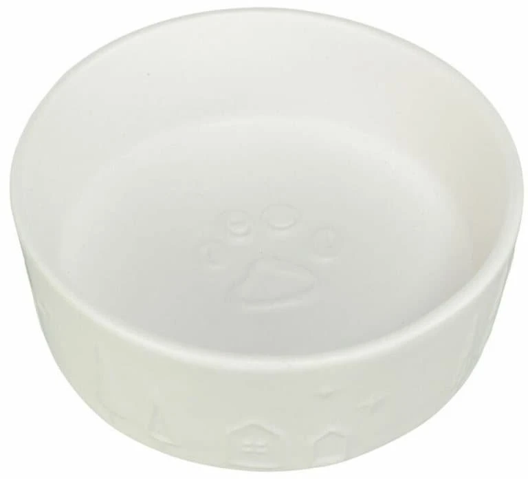 Trixie Xmas dubenėlis keramikinė, šuniui/kota, balta, 1,4l / 20 cm