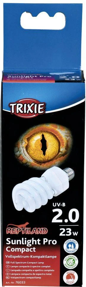 Trixie Lempa kompaktinė Sunlight Pro 2.0 UV 23W, 60x152mm