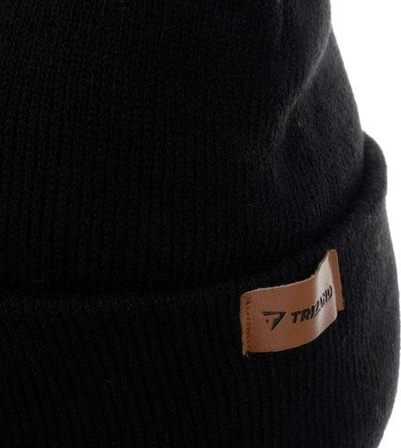 Žieminė kepurė su žibintuvėliu - juoda Trizand 22663