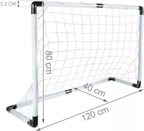 Trizand Futbolo vartai + kamuolys + pompa 23459