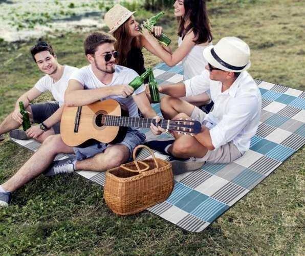 Trizand Paplūdimo ir iškylų pledas su izoliacija 200x200