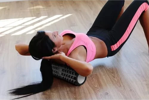 Trizand Roller joga - masažinis volelis (juodas) 23570
