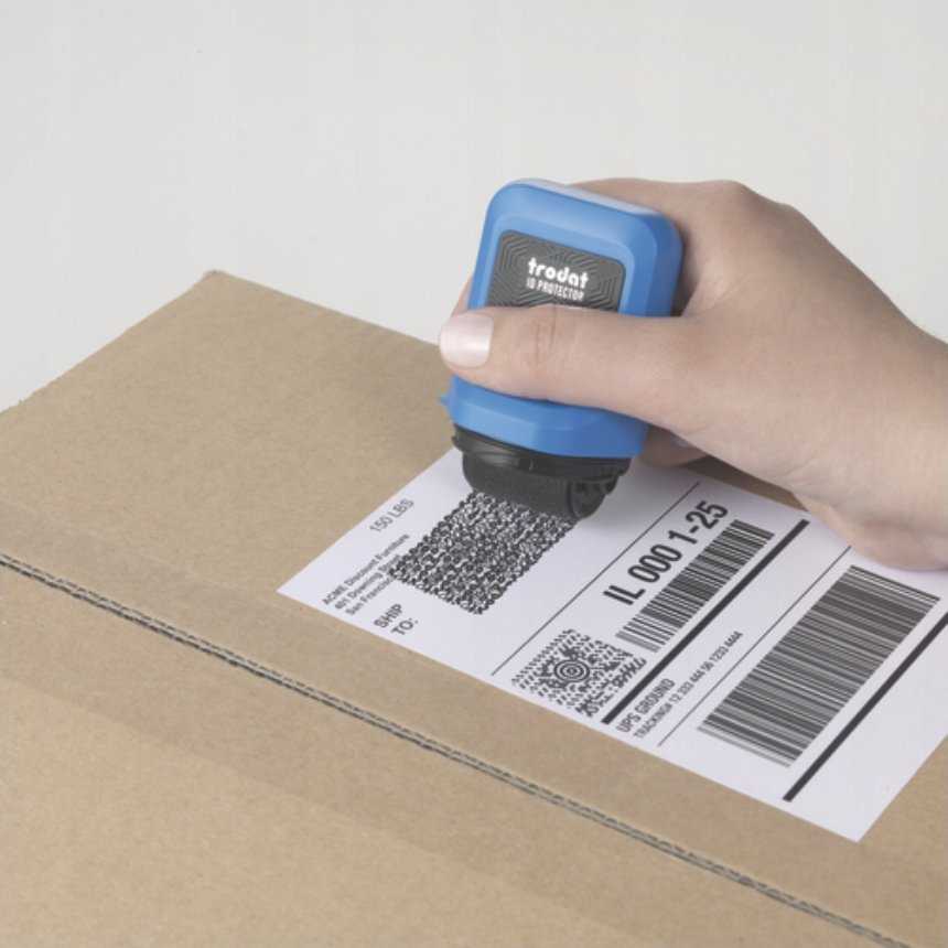 Trodat Stempel Trodat Asmens duomenų apsaugos antspaudas ID Protector