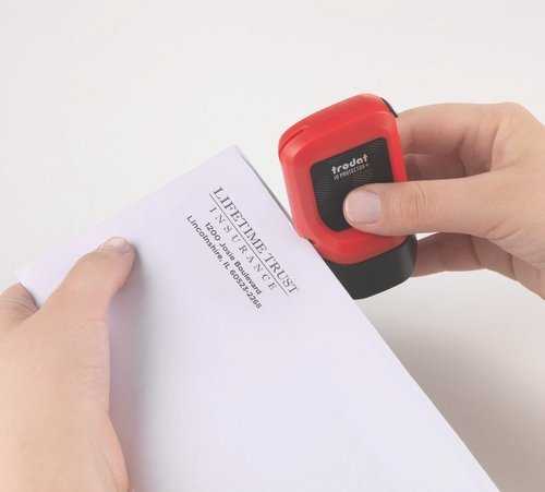 Trodat Stempel ochrony danych ID Protector + Rinkinys w tym tusze