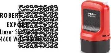 Trodat Stempel Trodat Trodat ID Protector Kasetė atramentowy Juodas