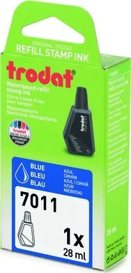 Trodat trodat spalva tuszu do stempla mėlyna 28ML 7011/SB