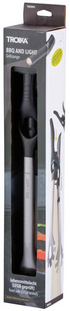 Troika TROIKA BBQ01/ST szczypce kuchenne 450 mm Silikon, Nerūdijantis plienas Plastik